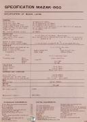 Yamazaki-Mazak-Mazatrol-Mazak Yamazaki H-12, Power Center Operations and Tooling Manual 1983-H-12-05